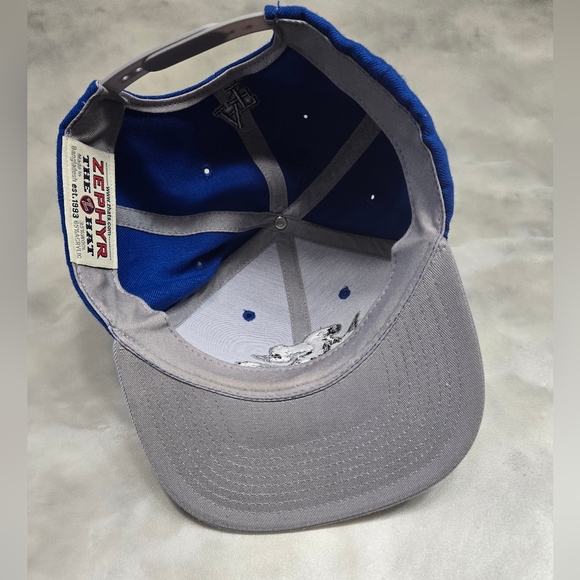 Air Force Logo Blue Cap with adjustable strap. - Picture 7 of 7
